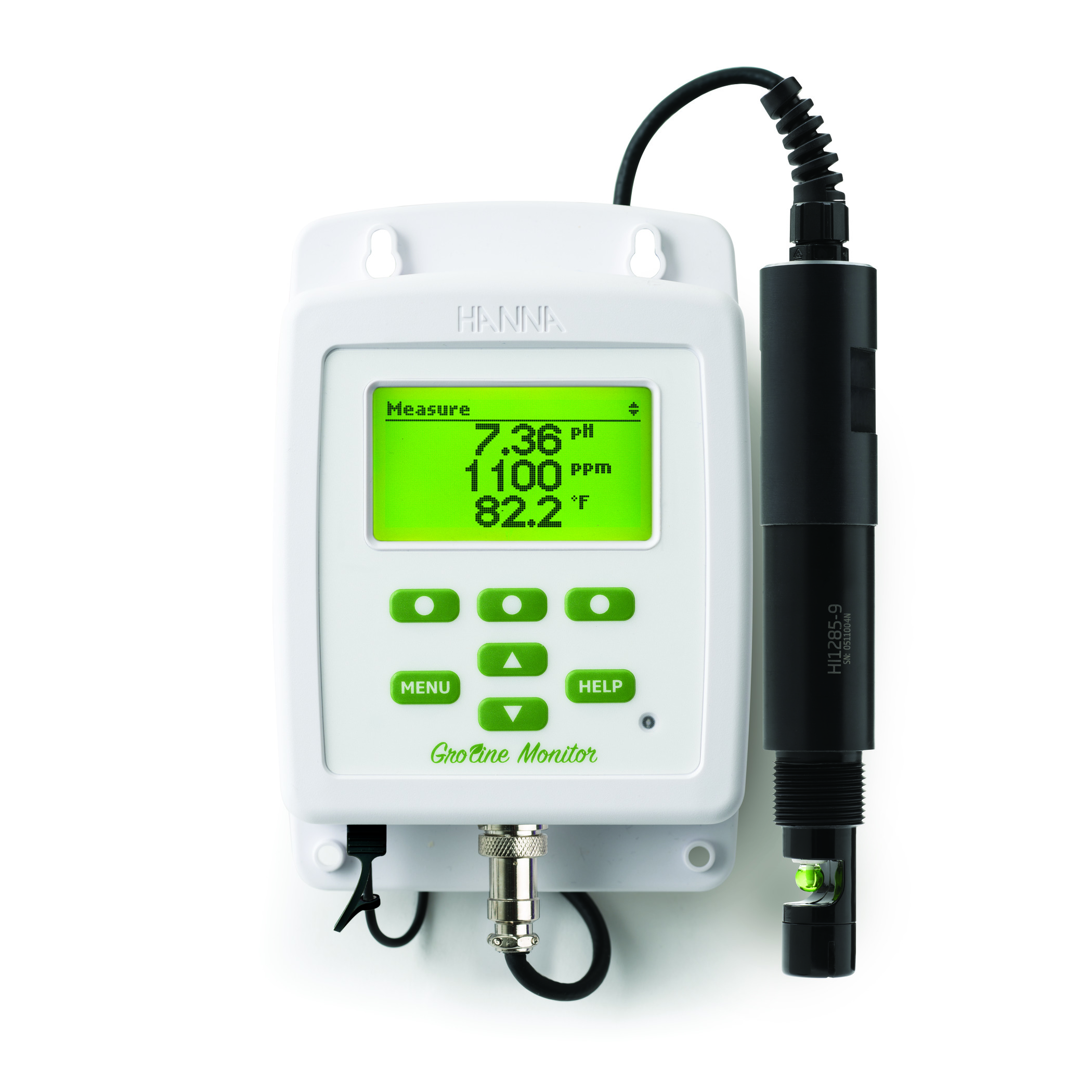 Màn hình Đo pH/EC/TDS/Nhiệt Độ Trong Đường Ống GroLine Hanna HI981421-02